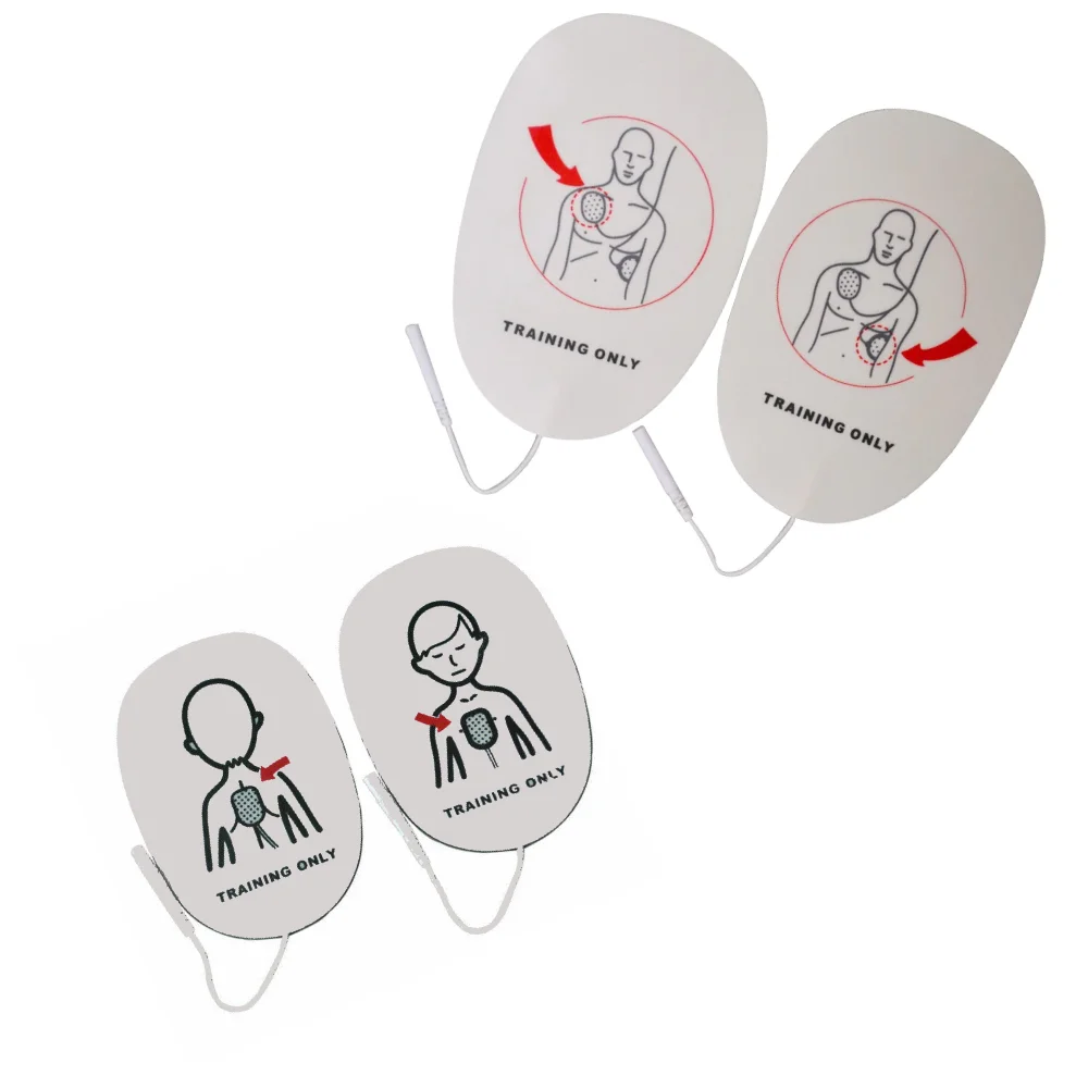 Our Hearthero® AED replacement Schulung pads are available in both Erwachsene and paediatric sizes.
